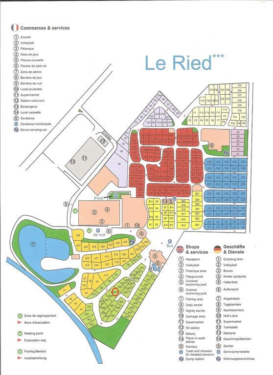 Camping Du Ried Boofzheim Экстерьер фото